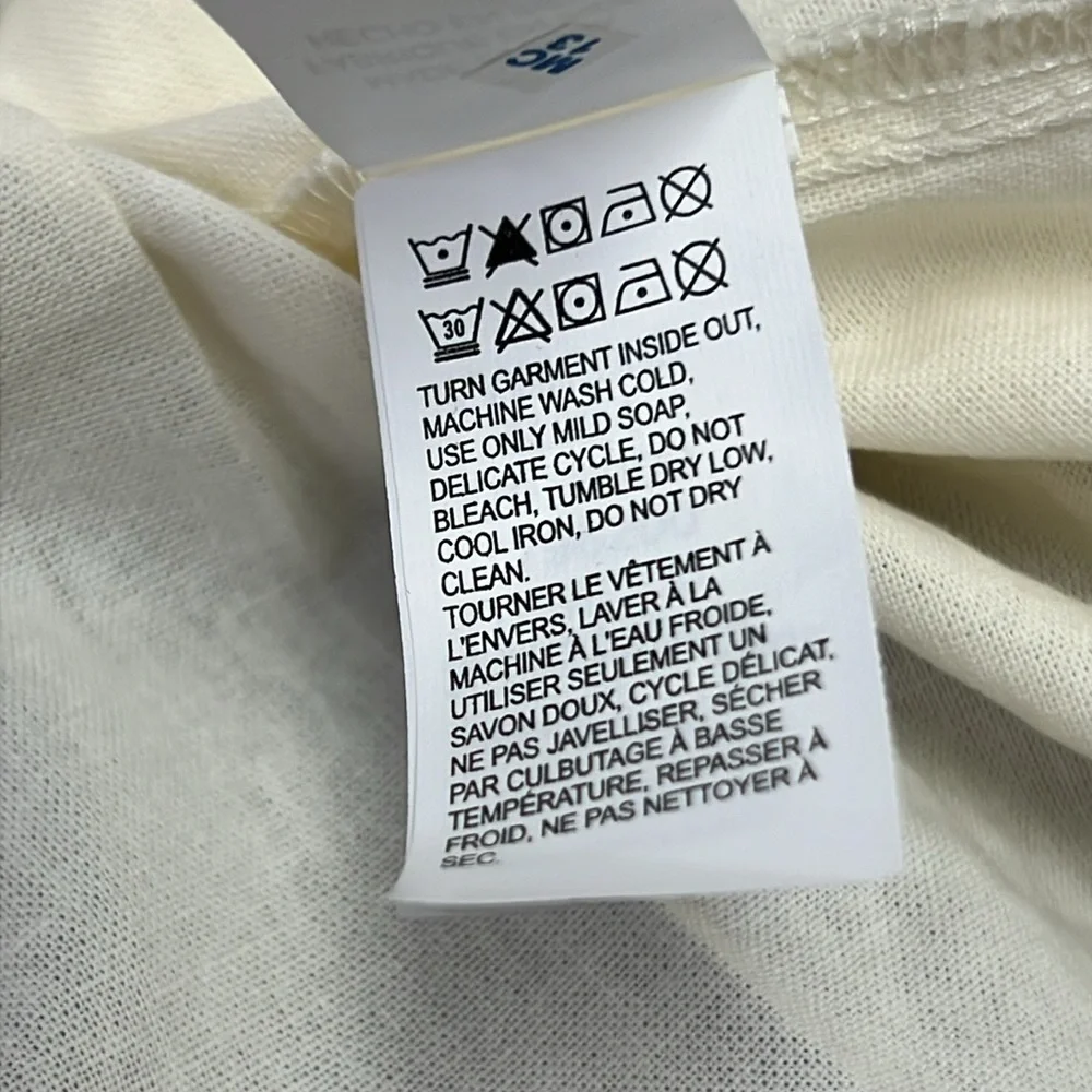 SOLD IN STORE Lucky Brand Embroidered Peasant Blouse Size Large - Picture 8 of 11